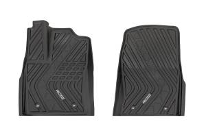 Rough Country - Flex-Fit Floor Mats FR CrewMax Toyota Tundra 2WD/4WD (2022-2026) Rough Country - Image 1