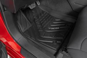 Rough Country - Flex-Fit Floor Mats FR CrewMax Toyota Tundra 2WD/4WD (2022-2026) Rough Country - Image 2