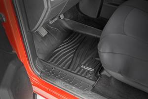 Rough Country - Flex-Fit Floor Mats FR Crew Cab Ram 1500 2WD/4WD (2012-2018 & Classic) Rough Country - Image 2