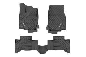 Rough Country - Flex-Fit Floor Mats FR & RR Toyota Land Cruiser 4WD (2024-2026) Rough Country - Image 1