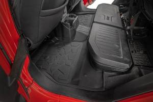 Rough Country - Flex-Fit Floor Mats FR & RR RR Lockable Jeep Gladiator JT 4WD (20-25) Rough Country - Image 3