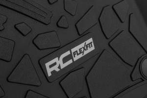 Rough Country - Flex-Fit Floor Mats FR & RR RR Lockable Jeep Gladiator JT 4WD (20-25) Rough Country - Image 5