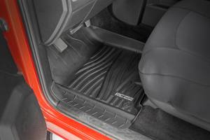 Rough Country - Flex-Fit Floor Mats FR & RR Crew Cab Ram 1500 2WD/4WD (2012-2018 & Classic) Rough Country - Image 2