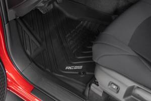Rough Country - Flex Fit Floor Mats Front Crew Toyota Tacoma 2WD/4WD (2024-2026) Rough Country - Image 2