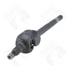 Yukon left hand axle assembly for '05-'15 Ford "Super 60" F250/F350 front, w/stub axle seal