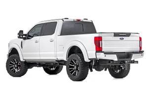 Rough Country - Fender Flares Sport JS Iconic Silver Ford F-250/F-350 Super Duty (17-22) Rough Country - Image 3