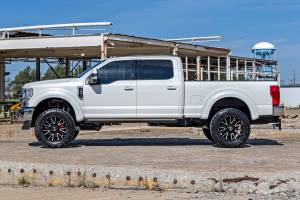 Rough Country - Fender Flares Sport JS Iconic Silver Ford F-250/F-350 Super Duty (17-22) Rough Country - Image 5