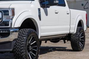 Rough Country - Fender Flares Sport JS Iconic Silver Ford F-250/F-350 Super Duty (17-22) Rough Country - Image 6