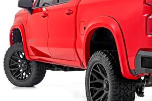 Rough Country - Fender Flares Sport GLT Glacier Blue Chevy Silverado 1500 (19-26) Rough Country - Image 2