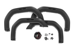 Rough Country - Fender Flares Sport GCI Carbon Black GMC Sierra 2500 HD/Sierra 3500 HD (20-26) Rough Country - Image 2