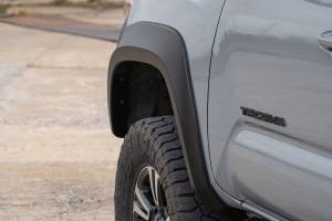 Rough Country - Fender Flares Sport 1J9 Celestial Silver Metallic Toyota Tacoma (16-23) Rough Country - Image 6