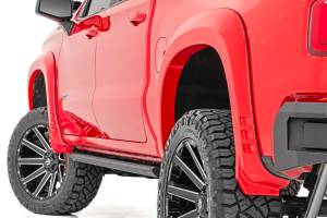 Rough Country - Fender Flares SF1 GAZ Summit White Chevy Silverado 1500 2WD/4WD (19-26) Rough Country - Image 3