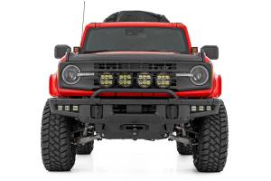 Rough Country - Fender Flares PQ Race Red Ford Bronco 4WD (2021-2025) Rough Country - Image 4