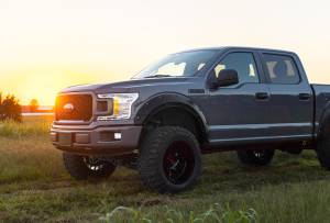 Rough Country - Fender Flares Defender M7 Carbonized Gray Ford F-150 2WD/4WD (15-20) Rough Country - Image 3