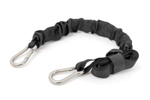 Rough Country - Elastic Straps Carabiner Ends 1 Inch X 6 Foot Pair Rough Country - Image 2