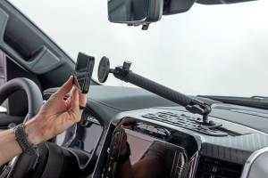 Rough Country - Dash Mount 10 Inch Mag Safe Mount Kit 10in Screen Ram 1500 2WD/4WD (19-26) Rough Country - Image 3
