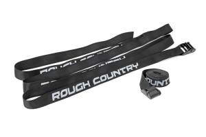 Rough Country - Cargo Tie-Down Straps Cam Buckle 1 Inch X 9 Foot Pair Rough Country - Image 2