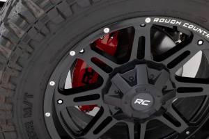 Rough Country - Caliper Covers Rear Red Sport Jeep Wrangler JL (18-25)/Wrangler Unlimited (18-25) Rough Country - Image 4