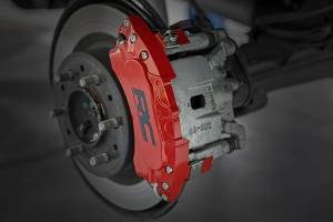 Rough Country - Caliper Covers Front and Rear Red Toyota Tundra 2WD/4WD (2022-2026) Rough Country - Image 2