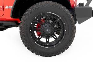 Rough Country - Caliper Covers Front and Rear Red Sport Jeep Gladiator JT/Wrangler JL (18-26) Rough Country - Image 4
