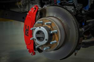 Rough Country - Caliper Covers Front and Rear Red Ford F-250/F-350 Super Duty (23-26) Rough Country - Image 5