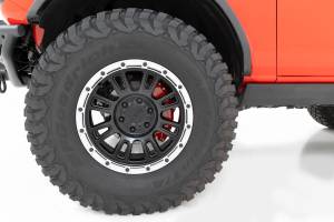 Rough Country - Caliper Covers Front and Rear Red Ford Bronco 4WD (2021-2025) Rough Country - Image 4