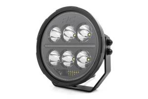 Rough Country - Black Series Halo LED Light Pair White/Amber DRL 6.5 Inch Round Rough Country - Image 4