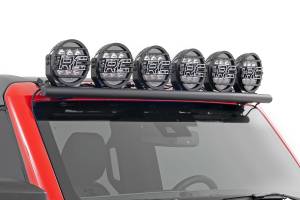 Rough Country - Black Series Halo LED Light Pair White/Amber DRL 6.5 Inch Round Rough Country - Image 5