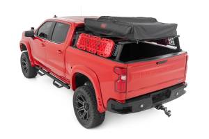 Rough Country - Bed Rack Half Rack Aluminum Chevy Silverado 1500 2WD/4WD (2019-2026) Rough Country - Image 2