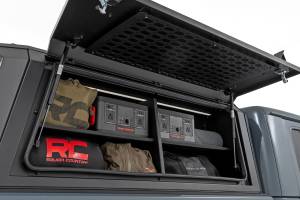 Rough Country - Bed Cap Side Shelf Storage Bin Passengers Side Jeep Gladiator JT (20-25) Rough Country - Image 2