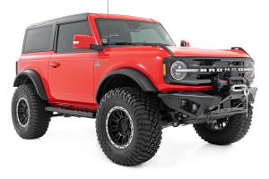 Rough Country - BA2 Running Boards Side Step Bars 2-Door Ford Bronco (2 Door) (21-25) Rough Country - Image 2