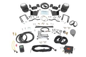 Air Spring Kit w/compressor Wireless Controller 0-7.5 Inch Lift Silverado/Sierra 2500HD/3500HD (11-19) Rough Country
