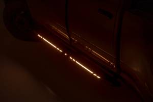 Rough Country - AC2 Running Boards Amber/White Crew Cab Ram 1500/2500/3500 2WD/4WD (2010-2025 & Classic) Rough Country - Image 4