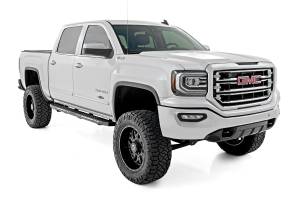Rough Country - AC2 Running Boards Amber/White Crew Cab Silverado/Sierra 1500 (07-18) Rough Country - Image 4