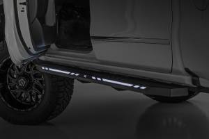 Rough Country - AC2 Running Boards Amber/White Crew Cab Silverado/Sierra 1500 (07-18) Rough Country - Image 6