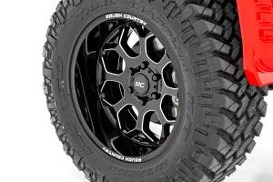 Rough Country - 96 Series Wheel One-Piece Gloss Black 20x9 6x5.5 +0mm Rough Country - Image 4