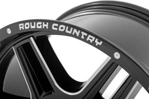 Rough Country - 92 Series Wheel Machined One-Piece Gloss Black 18x9 5x5 +0mm Rough Country - Image 2