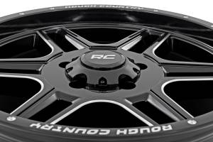 Rough Country - 92 Series Wheel Machined One-Piece Gloss Black 18x9 5x5 +0mm Rough Country - Image 3
