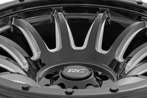 Rough Country - 90 Series Wheel One-Piece Gloss Black w/machined spokes 20x9 6x5.5 0mm Rough Country - Image 6