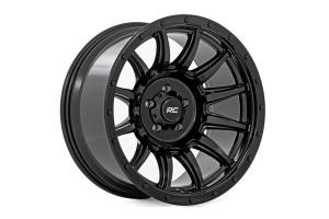 Rough Country - 90 Series Wheel One-Piece Gloss Black 20x10 8x170 -19mm Rough Country - Image 3