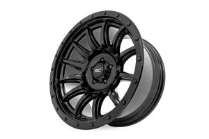 Rough Country - 90 Series Wheel One-Piece Gloss Black 20x10 8x170 -19mm Rough Country - Image 4