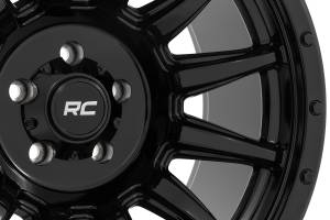 Rough Country - 90 Series Wheel One-Piece Gloss Black 20x10 8x170 -19mm Rough Country - Image 6