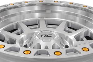 Rough Country - 85 Series Wheel Simulated Beadlock Full Machine 17x9 5x5 -12mm Rough Country - Image 5