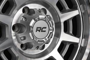 Rough Country - 85 Series Wheel Simulated Beadlock Full Machine 17x9 5x5 -12mm Rough Country - Image 6