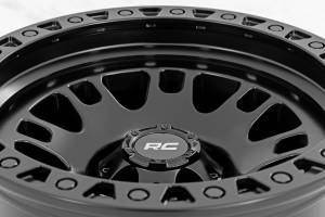 Rough Country - 82 Series Wheel One-Piece Semi Gloss Black 18x9 6x5.5 -12mm Rough Country - Image 6