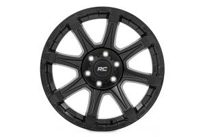 Rough Country - 81 Series Wheel One-Piece Semi Gloss Black 20x9 8x180 0mm Rough Country - Image 2