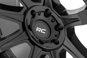 Rough Country - 81 Series Wheel One-Piece Semi Gloss Black 20x9 8x180 0mm Rough Country - Image 4