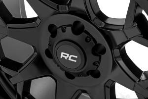 Rough Country - 80 Series Wheel One-Piece Semi Gloss Black 20x10 8x180 -19mm Rough Country - Image 4