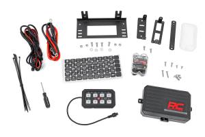Rough Country - 8 Gang Switch Panel Bluetooth RGB Backlit Buttons Multifunction Modes Rough Country - Image 2