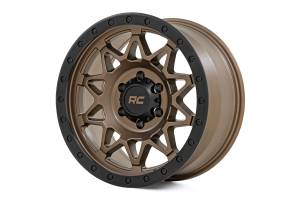 78 Series Wheel Simulated Beadlock Bronze/Black 18x9 8x170 0mm Rough Country